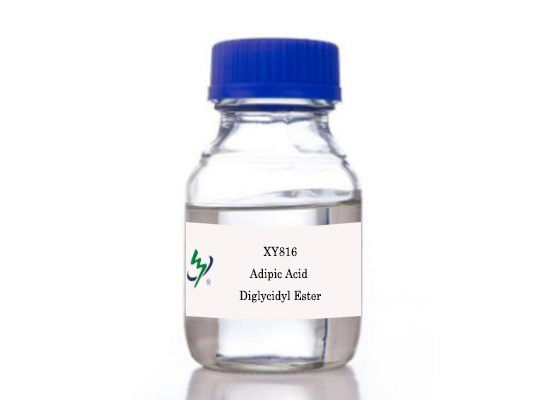 एडीपिक एसिड डिग्लिसिडल एस्टर XY816 CAS 2754-17-8, उच्च लचीलापन, उच्च गतिविधि द्रव, पारदर्शी तरल, बहु-एपॉक्सी कार्यात्मक ग्लिसिडल एस्टर